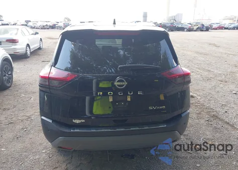 2022 Nissan Rogue Sv Intelligent Awd из США, поврежденный, VIN 5N1BT3BB2NC716710